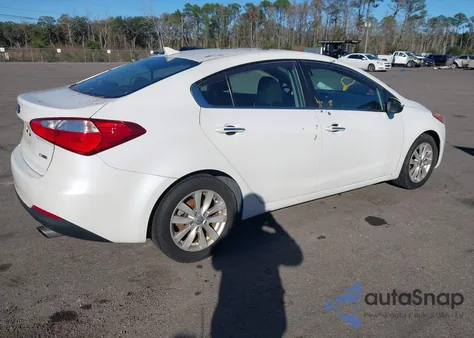 2015 Kia Forte Ex from USA, damaged, VIN KNAFX4A86F5391925